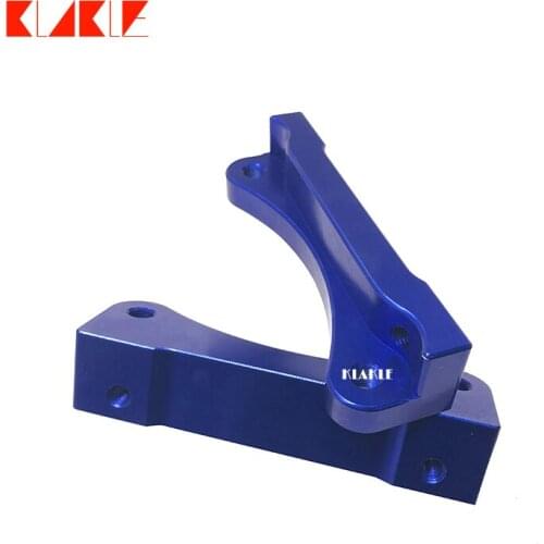 KLAKLE Upgrade Rear Adapters Brackets With bolts For GT4 Brake calipers 380*28MM Floating Center Bell For Kia Carnival