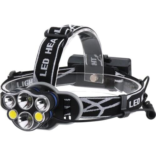 Portable Mini Flashlight Lantern Led Headlamp Outdoor Camping Hiking Night Light Headlight Headlamp 6LED