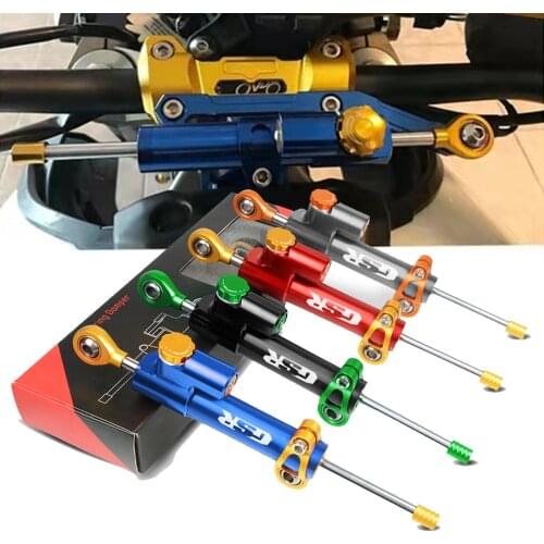 For SUZUKI GSR 400/600/750 GSR400 GSR600 GSR750 GSX-S 1000F GSX-R 600 750 1000 Motorcycle Adjustable Steering Damper Stabilizer