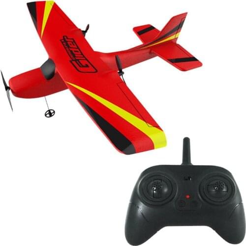 2.4G 2CH Remote Control Plane EPP Foam Glider Airplane Gyro Wingspan Kids Toy Flight Time RC Airplanes Toy Rising Falling