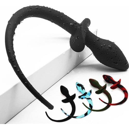 Adult Game Silicone Anal Plug Prostate Massage Erotic Adults Sex Toys For Woman Men Couples Gay Dildo Butt Tail No Vibrator Toy