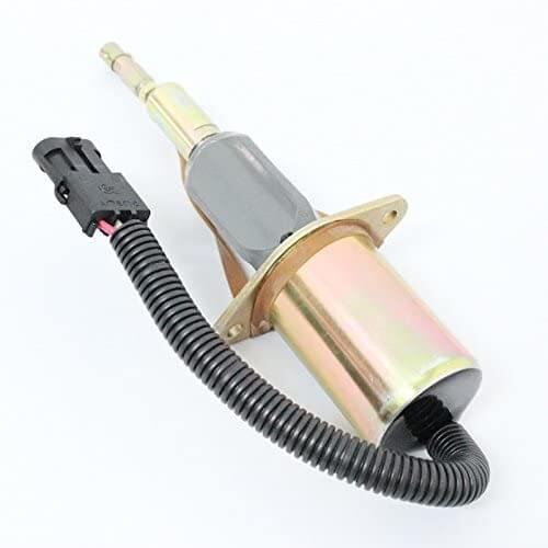 Holdwell Fuel Shutdown Solenoid 3958160 for Cummins 6BTA5.9-M2 SA-4978-12 12V