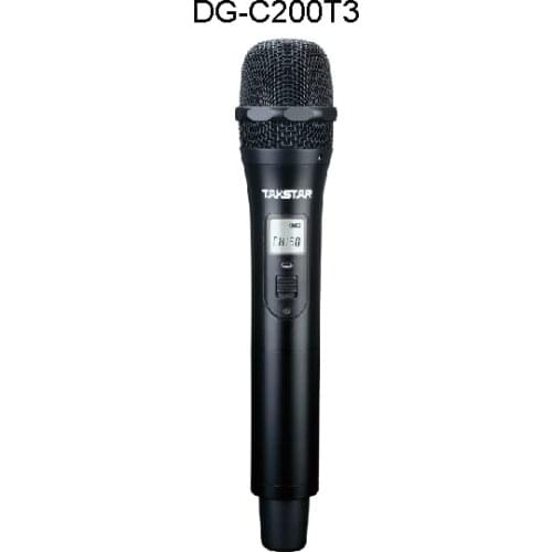 Takstar DG-C200T3 Handheld Microphone delegate unit for DG-C200 2.4G Digital Wireless conference system