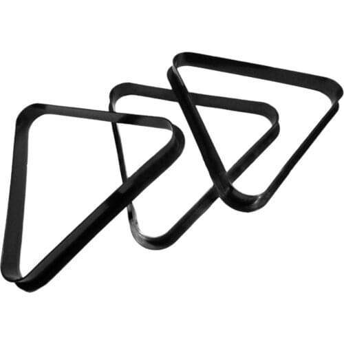 Billiards Tripod Ball Rack Swing Ball Holder with Reinforced Rounded Edges Triangle Ball Frame Billiard Ball Box Accessories