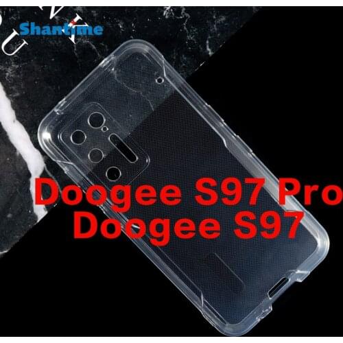 For Doogee S97 Pro Case Ultra Thin Clear Soft TPU Case Cover For Doogee S97 Couqe Funda