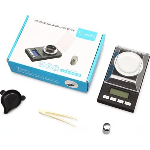 High Precision 100g 0.001g Portable Electronic Scales Digital Diamond Jewelry Gold Scale 0.001 Laboratory Gram Weighing Balance