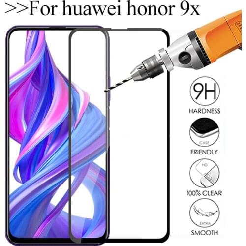 Protective glass on huwei honor 9x tempered glass for huawei honor 9x 9 x honer x9 honor9x screen protector Safety touch Film