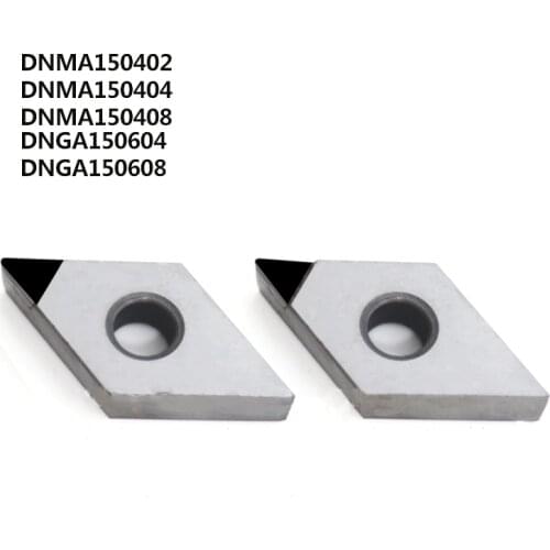 1PC PCD CBN Insert DNMA150404 DNMA150408 DNGA150604 CNC Diamond Cubic boron nitride Plate Lathe Turning Cutter Tool DNMA inserts