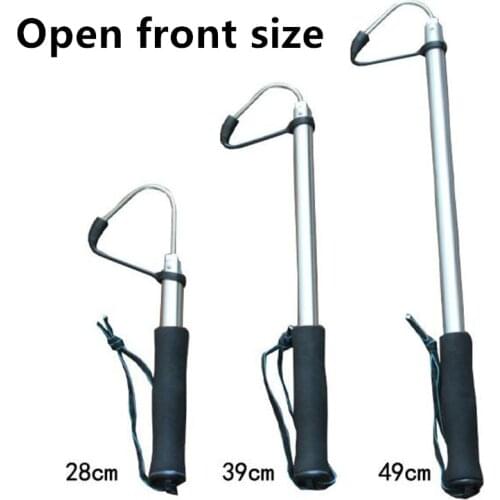 1PCS Telescopic Rock Fishing Rod Spinning fly Carp Feeder Pesca Fishing rod Artificial Stainless steel For Fishing tackle Lure