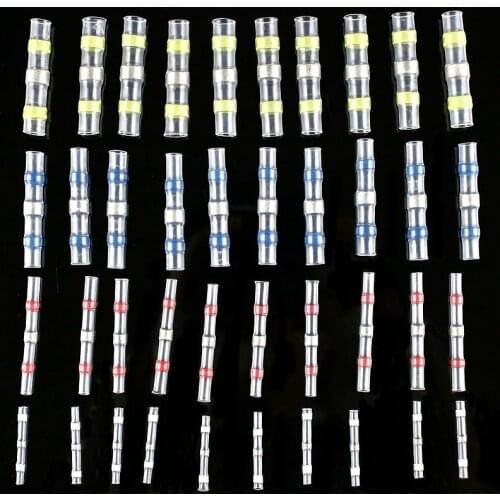 Promotion 10pcs Practical Electrical Waterproof Seal Heat Shrink Butt Terminals Solder Sleeve Wire Connectors