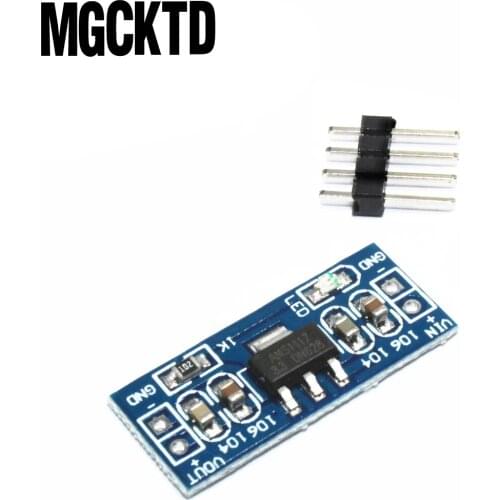 50PCS/LOT 3.3V power supply module / AMS1117-3.3 AMS1117-3.3V power supply module