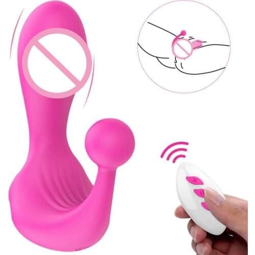 Wireless Anal Vibrator for Men Vibrating Butt Plug Bullet Vibrator Male Prostate Massage Masturbator Anal Sex Toys for Men Gay