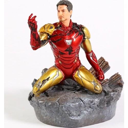 14cm Iron Man MK85 Avengers Endgame GK Statue PVC Figure New Loose