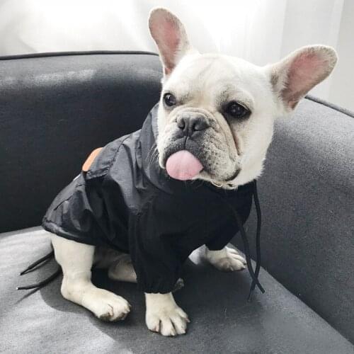 French Bulldog Clothes Fashion Letter Schnauzer Jacket Designer Dog Clothes For Small Medium Dogs M-4XL Dropshipping A85