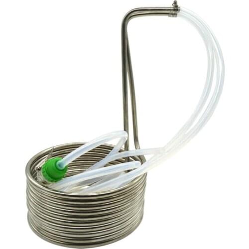 Stainless steel and copper beer cooling coil for Liquid cooling