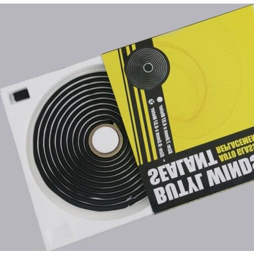 KUS 4M Headlamp Glue Black Butyl Rubber Glue Headlight Sealant Retrofit Reseal Headlamps Taillight Shield Glue Waterproof Tapes