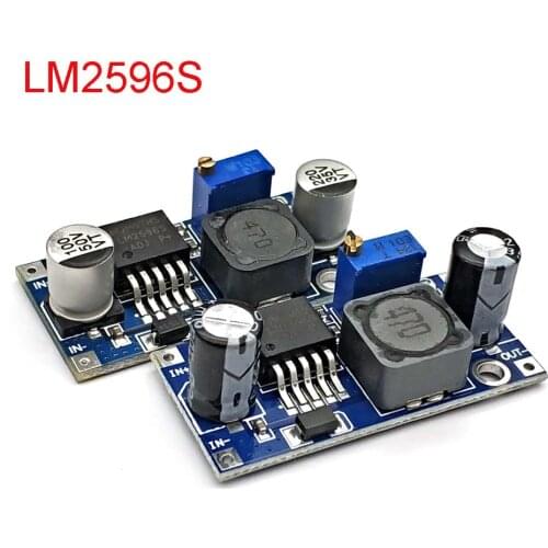 LM2596s DC-DC Step-down Power Supply Module 3A Adjustable Step-down Module LM2596 Voltage Regulator 24V 12V 5V 3V