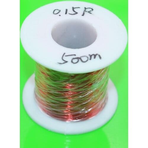 Cltgxdd 500 m 0.15 mm red new polyurethane enameled copper wire QA-1-155 copper wire 500 meter
