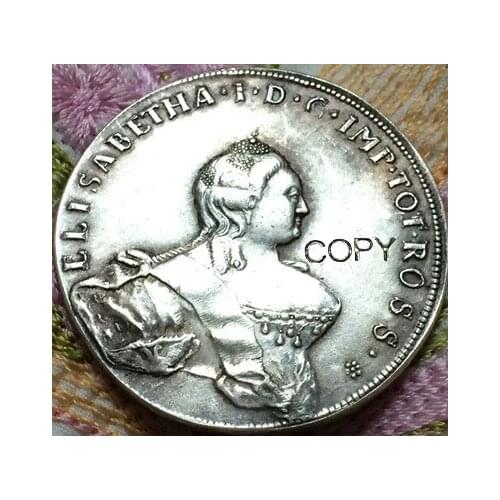 Wholesale 1756 russian copy coins 100% coper manufacturing old coins