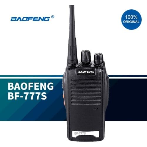Original baofeng 777S long distance walkie talkie range portable radio flashlight radio communication walk talkie