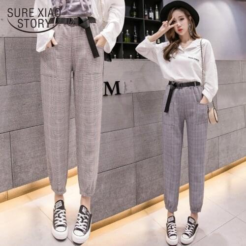 SURE XIAO STORY Women's Trousers Harem Pants