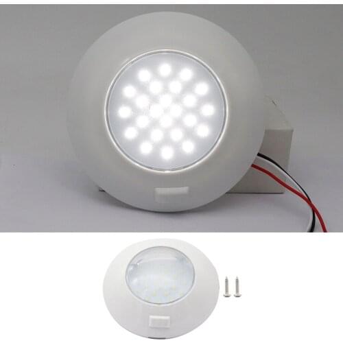 LED RV Ceiling Light DC 12V Recessed Cabinet Lights Interior Lighting Camper