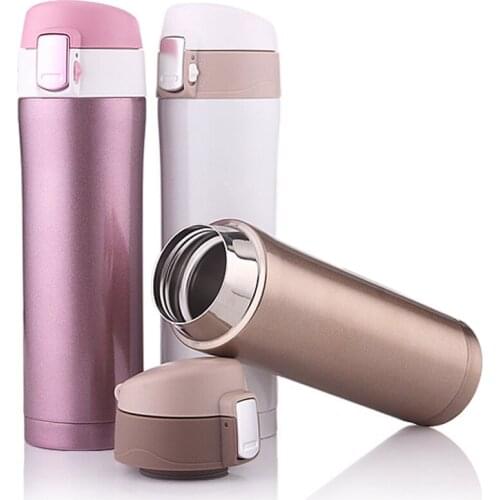 Thermos CupThermo Mug Vacuum Cup 304 Stainless Steel Thermocup insulated Mug 450ML Thermal Bottle Thermoses vacuum flask Cups