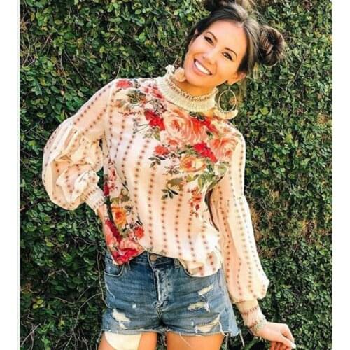 Tracyen Womens Chiffon Blouses