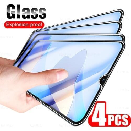 4PCS Tempered Protector Glass For Oppo A16 A 16 6.52" 16a 2021 Tranparent Smartphone Safety Protective Clear Screen Cover Film