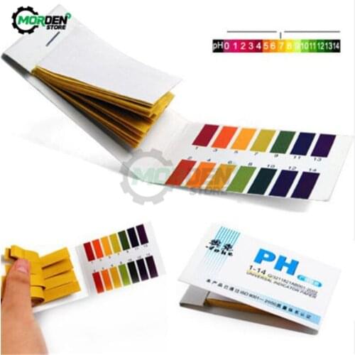 1-14 PH Meter Indicator Paper Testing Paper Tester Urine Health Care Paper Water Soilsting Kit