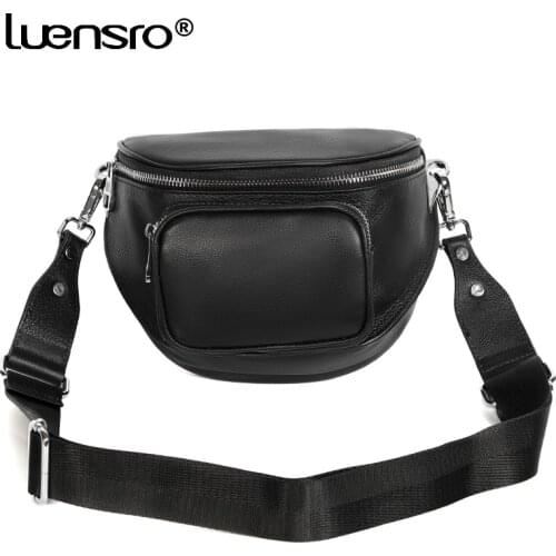 2020 New Designer Genuine Leather Chest bag Unisex Shoulder Bag For Men Women Messenger Bag Vintage Male Bags