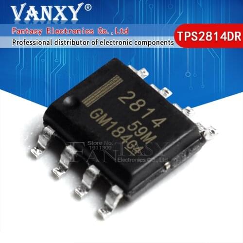 5PCS TPS2814DR SOP-8 TPS2814D SOP8 TPS2814 2814 SOP new original