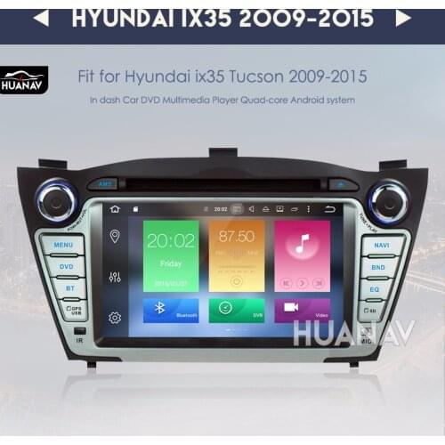 Car DVD player GPS navigation for Hyundai IX35 Tucson 2009-2015 multimedia 2 DIN car radio gps Android 8.0/Android 7.1