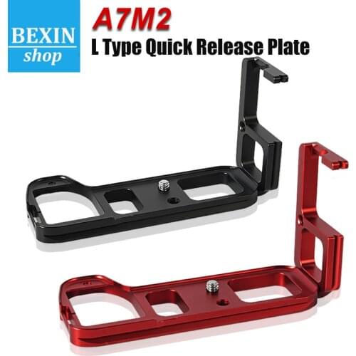 L bracket plate tripod quick release plate dslr camera support mount adapter handle for Sony A7m2 A7R2 A72 A7II RRS compatible