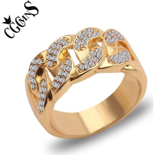 Женские золотые кольца CGCMNS China At AliExpress
