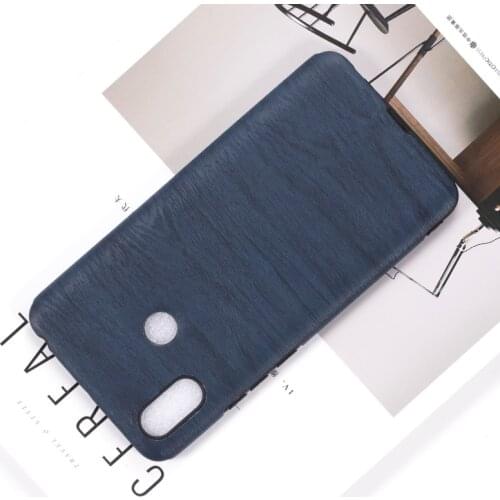 Wood grain PU Leather Phone Case For Xiaomi Mi Max 3 Soft Silicone Case For Xiaomi Mi Max 3 Protective Back Shell