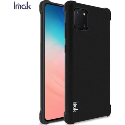 For Samsung Note 10 Lite Case IMAK Shockproof Conners Airbags Soft Back Cover Case for Samsung Galaxy Note 10 Lite /A81 /M60s