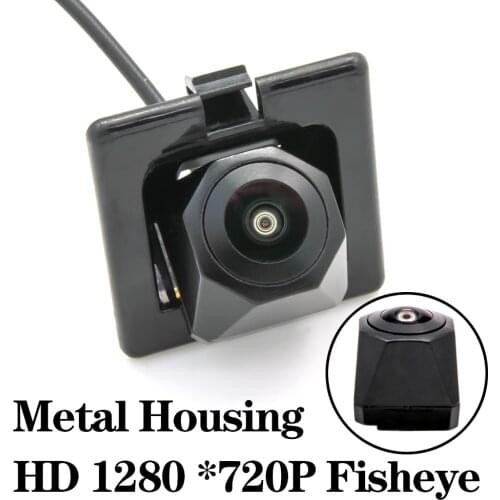 HD 1280*720 Fisheye Metal Housing Car Rear View Camera For Toyota Land Cruiser Prado (150) 2009-2016