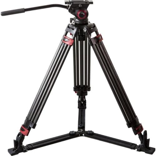 Miliboo MTT609B Professional Tripod Carbon fiber lightweight video camcorder Tripod W/Fluid head