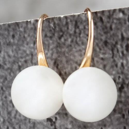 Big Pearl Earring High Quality Stud Earrings For Women Fashion Wedding Engagement Gift