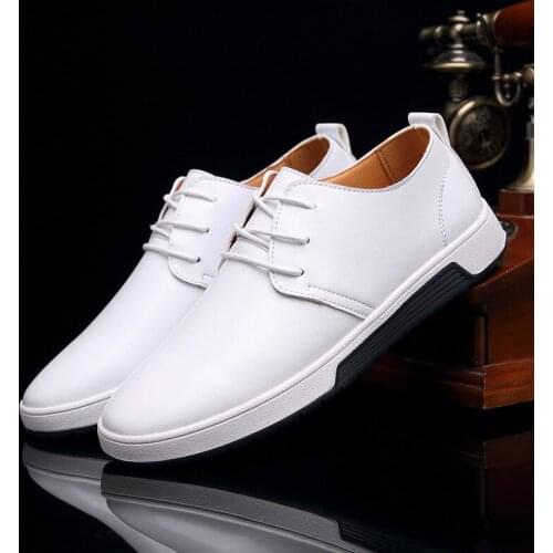 MenS Leather Formal Shoes Lace Up Dress Shoes Oxfords Fashion Retro Shoes Elegant Work Footwear Men Dress Shoes