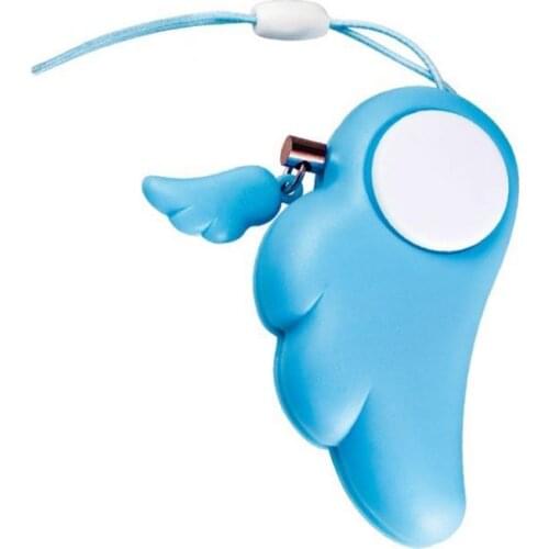 Protection Mini Personal Alarm For Girl Women 90dB Loud Security Rape Alert Self Defense Emergency Supplies With Keychain