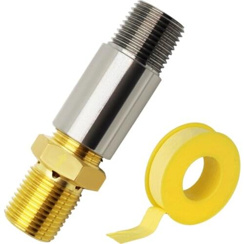 1/2" NPT Propane Air Mixer Nozzle Valve for Propane LPG Gas Fire Pit BTU 90000