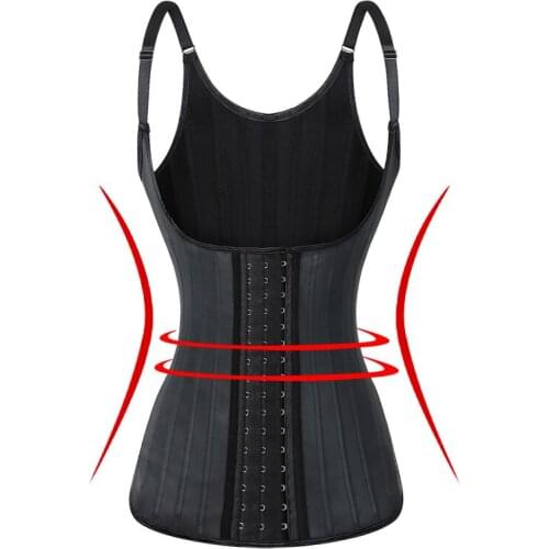 Sexy Underbust Body Vest Push Up Sleeveless Breasted Waist Trainer Zipper Sport Shaper Top Lady Slimming Tummy Control Shapewear