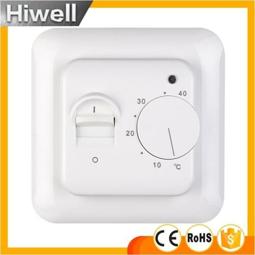 Free shipping Electric Floor Heating Room Thermostat 220V 16A Temperature Controller 3M probe