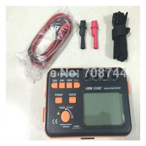 Insulation Resistance Tester VC60B+ Digital Insulation Tester Megger MegOhm Meter
