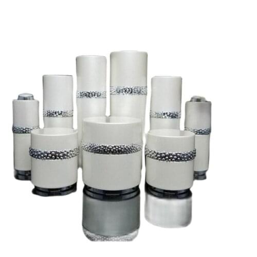 30ml pearl white acrylic/plastic bottle for serum/lotion/emulsion/foundation/skin care bottle cosmetic packing