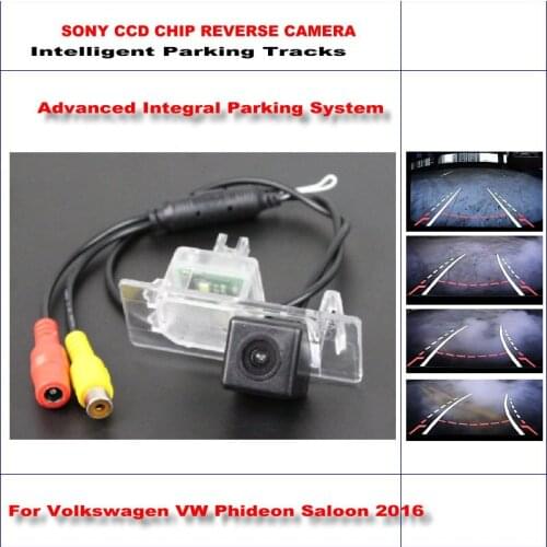 Car Rear Camera For VW Phideon Saloon 2016 NTSC PAL RCA AUX HD SONY Intelligentized CCD CAM