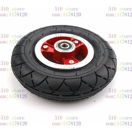 Free shipping 200x50 Electric Scooter tires inner tube Aluminum Rim Wheels Hub for Electric Mini Bike Scooter Motorcycle