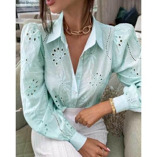 BOHO INSPIRED Collar Blouses